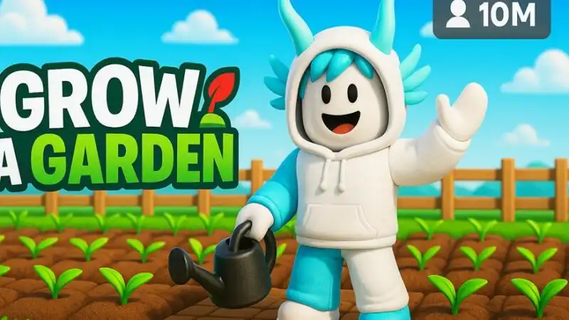 🌱 Grow a Garden en Roblox: el juego que está arrasando en popularidad y batiendo récords