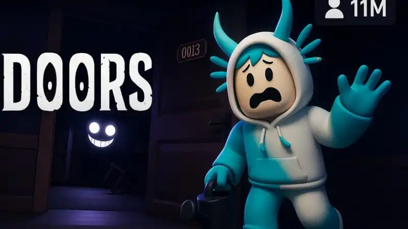 👻 DOORS en Roblox: el juego de terror que arrasa con su atmósfera escalofriante