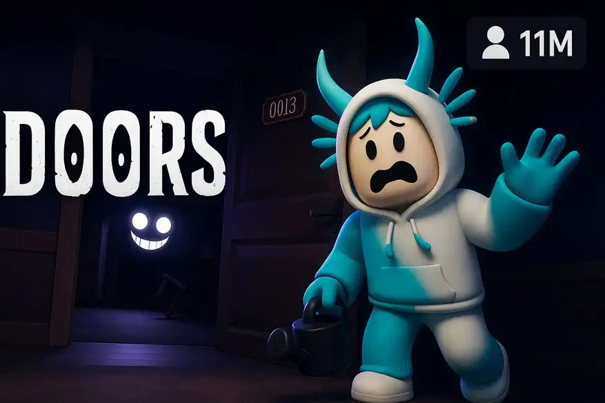 👻 DOORS en Roblox: el juego de terror que arrasa con su atmósfera escalofriante