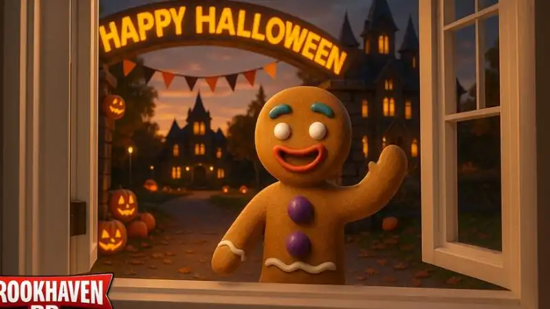 Brookhaven RP: Todo sobre la actualización de Halloween 2025 ¡Candy Corn, artículos exclusivos y la casa Midnight Manor!